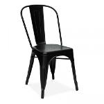 Cadeira Tolix Aço Carbono Preto - By Haus