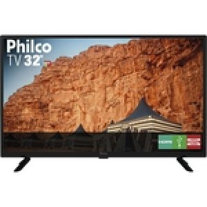 TV LED 32" Philco PTV32G50D HD com Conversor e Receptor Digital 2 HDMI 1 USB - Preto