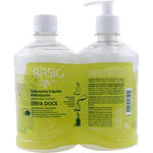 Sabonete Líquido Hidratante Basic+ Care Erva Doce 500ml+Refil