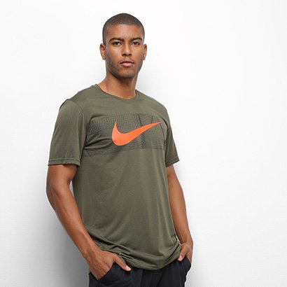 Camiseta Nike Dri-Fit Leg Swh + Block Masculina