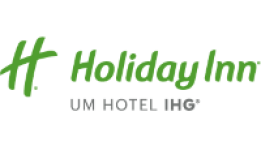 Cupom de desconto Holiday Inn logo.