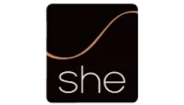 logo loja she lingerie