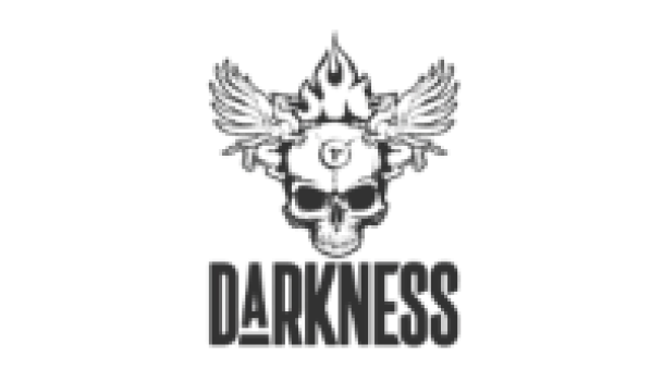 Logo Darkness na cor preta.